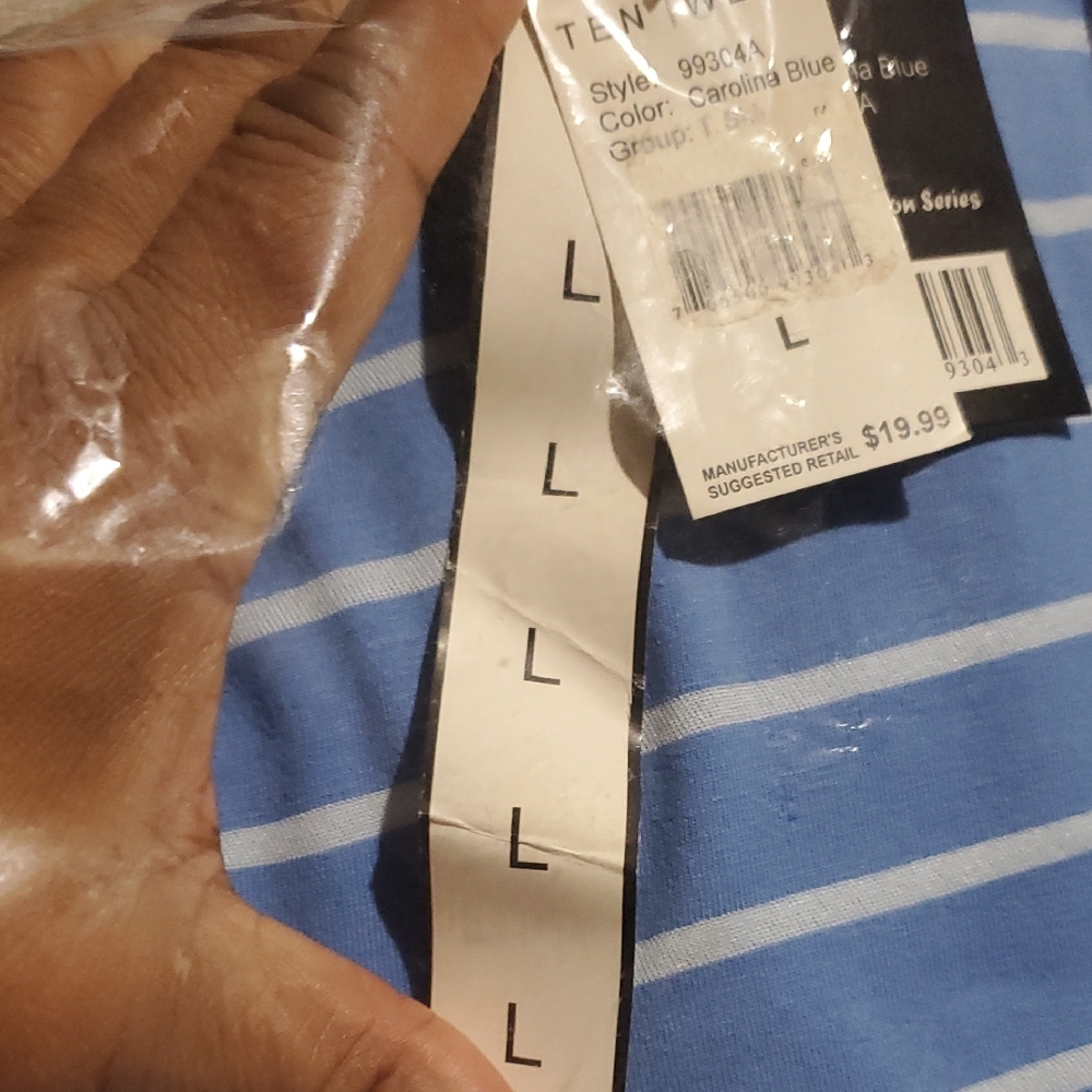 Men's Striped Crew Collar T-Shirt - Picture 11 of 12